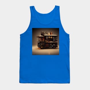 Steampunk Tokyo Ramen Food Truck Tank Top